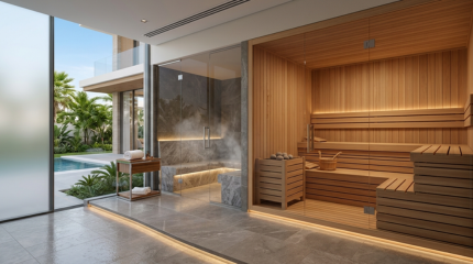Top Benefits of Installing a Steam Room in Your Villa